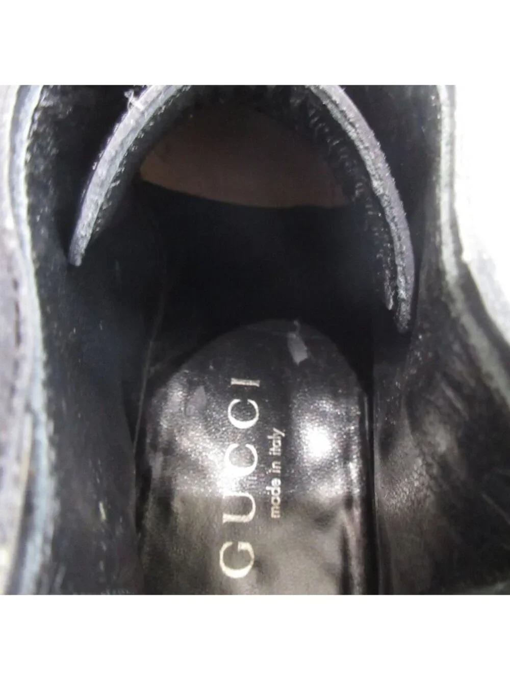 Gucci Leather Chukka Boots Black - Picture 11 of 15